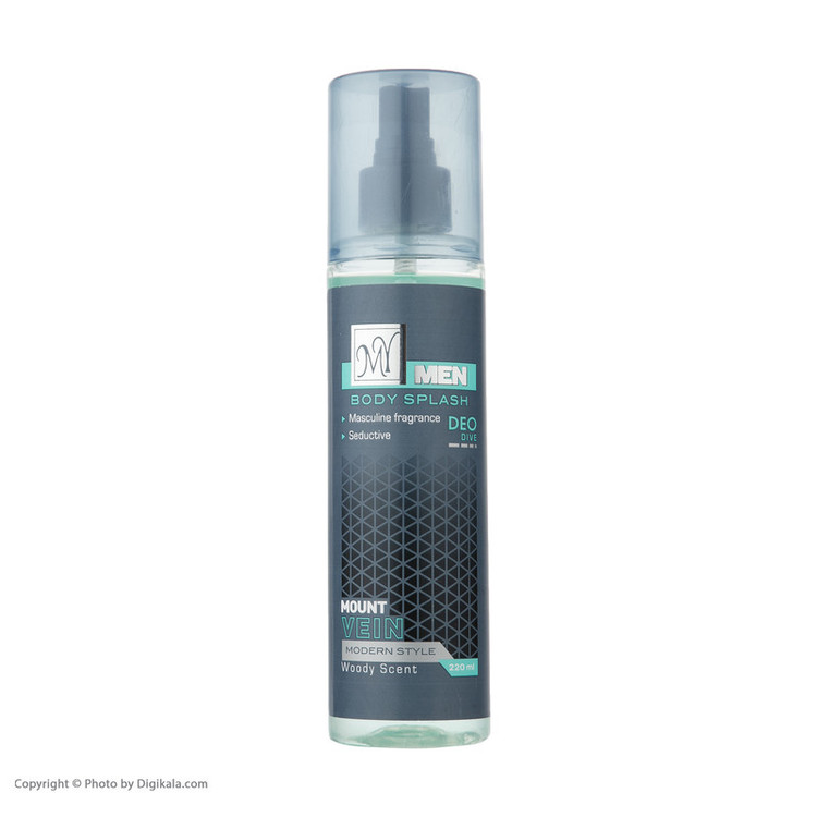 بادی اسپلش مردانه مای مدل Mount Vein حجم 220 میلی لیتر