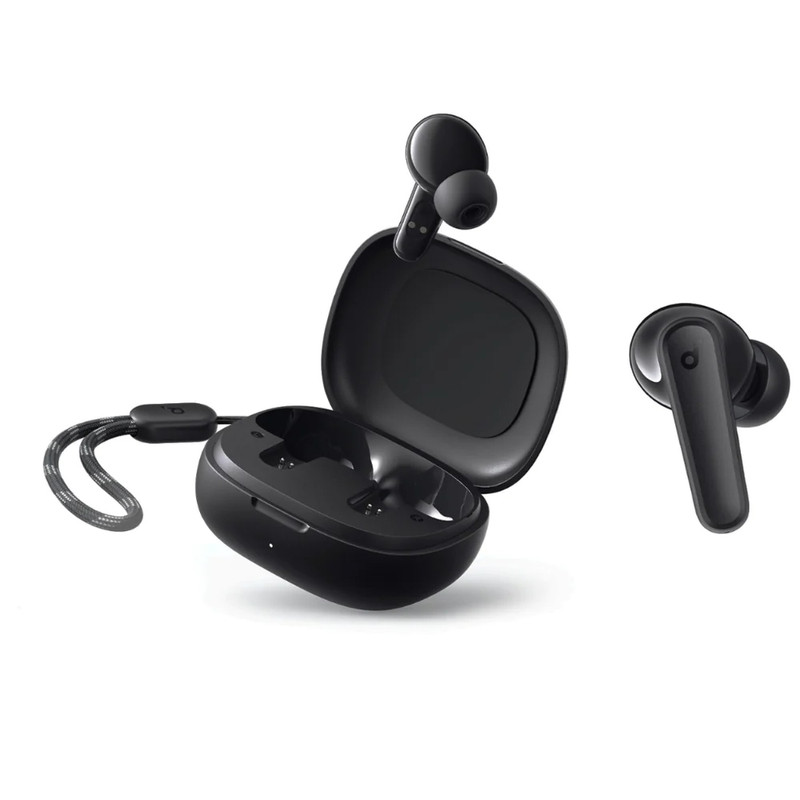 هدفون بلوتوثی انکر مدل SoundCore R50i A3949 بدون قابلیت نویز کنسلینگ، درگاه شارژ USB Type-C، دارای فناوری AI-Enhanced Calls برای کاهش نویز و بهبود مکالمات، مقاوم در برابر رطوبت و عرق