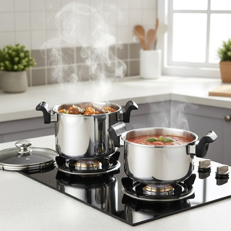 زودپز دوقلو یونیک اولترا مدل UA-3001 گنجایش 7 و 5 لیتر