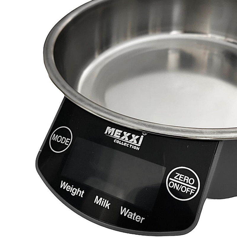 ترازو آشپزخانه دیجیتال مکسی مدل scale-666-a حداکثر ظرفیت قابل اندازهگیری 5 کیلوگرم با دقت اندازهگیری 1 گرم