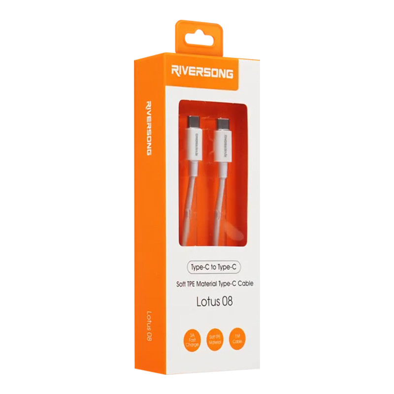 کابل تبدیل USB-C ریورسانگ مدل LOTUS 08 طول 1 متر