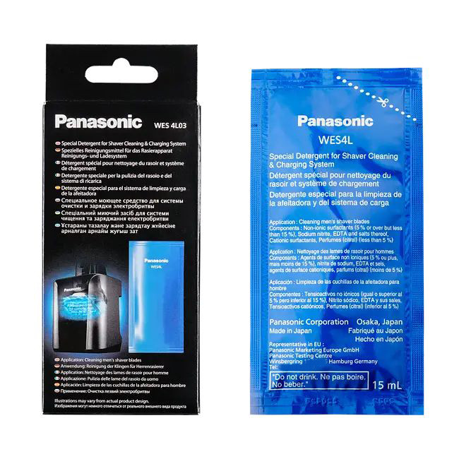 ژل شستشو ماشین اصلاح پاناسونیک مدل WES 4L03 بسته 3 عددی