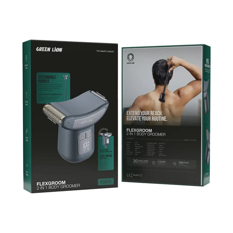 ماشین اصلاح موی بدن گرین لاین مدل FlexGroom-GL-TM37