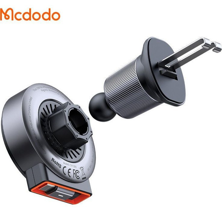 پایه نگهدارنده و شارژر بی سیم گوشی موبایل مک دودو مدل ch-3000