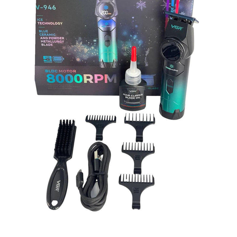 ماشین اصلاح موی سر و صورت شارژی وی جی ار مدل V-946