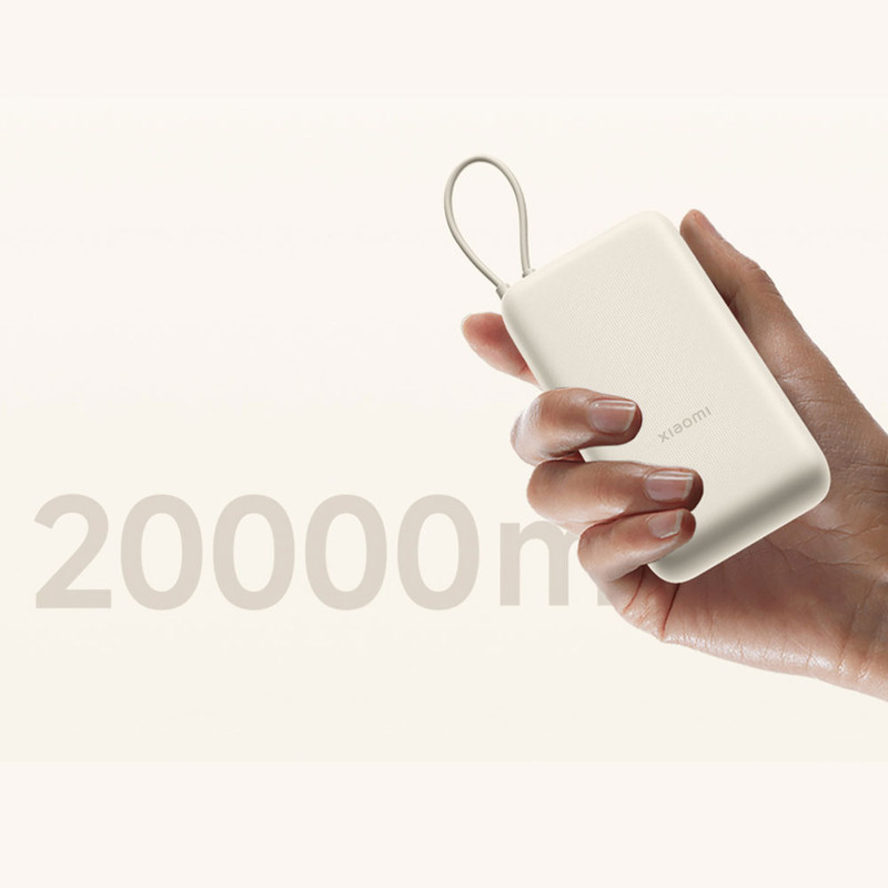 پاوربانک 33 وات شیائومی مدل PB2030MI ظرفیت 20000 میلی آمپر ساعت - گلوبال