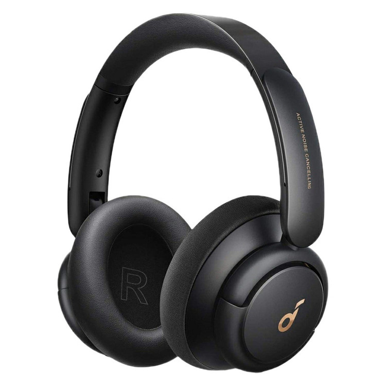 هدفون بلوتوثی انکر مدل SoundCore Life Q30 با نویز کنسلینگ فعال (ANC)، درگاه شارژ USB Type-C، دارای میکروفون دوگانه با حذف نویز، مجهز به فناوری Hi-Res Audio، دارای حالت Transparency برای شنیدن صدای محیط