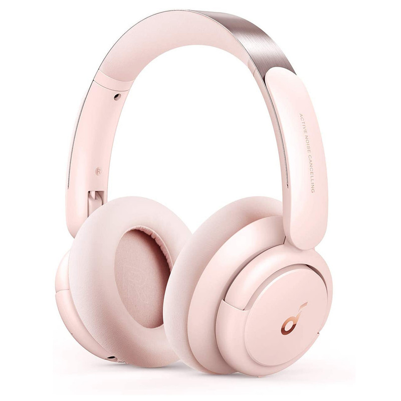 هدفون بلوتوثی انکر مدل SoundCore Life Q30 با نویز کنسلینگ فعال (ANC)، درگاه شارژ USB Type-C، دارای میکروفون دوگانه با حذف نویز، مجهز به فناوری Hi-Res Audio، دارای حالت Transparency برای شنیدن صدای محیط