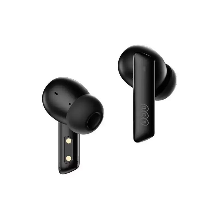 هدفون بلوتوثی کیو سی وای مدل Melobuds ANC HT05 با نویز کنسلینگ فعال (ANC)، درگاه شارژ USB Type-C، پشتیبانی از شارژ سریع، تکنولوژی حذف باد، مقاوم در برابر رطوبت و عرق