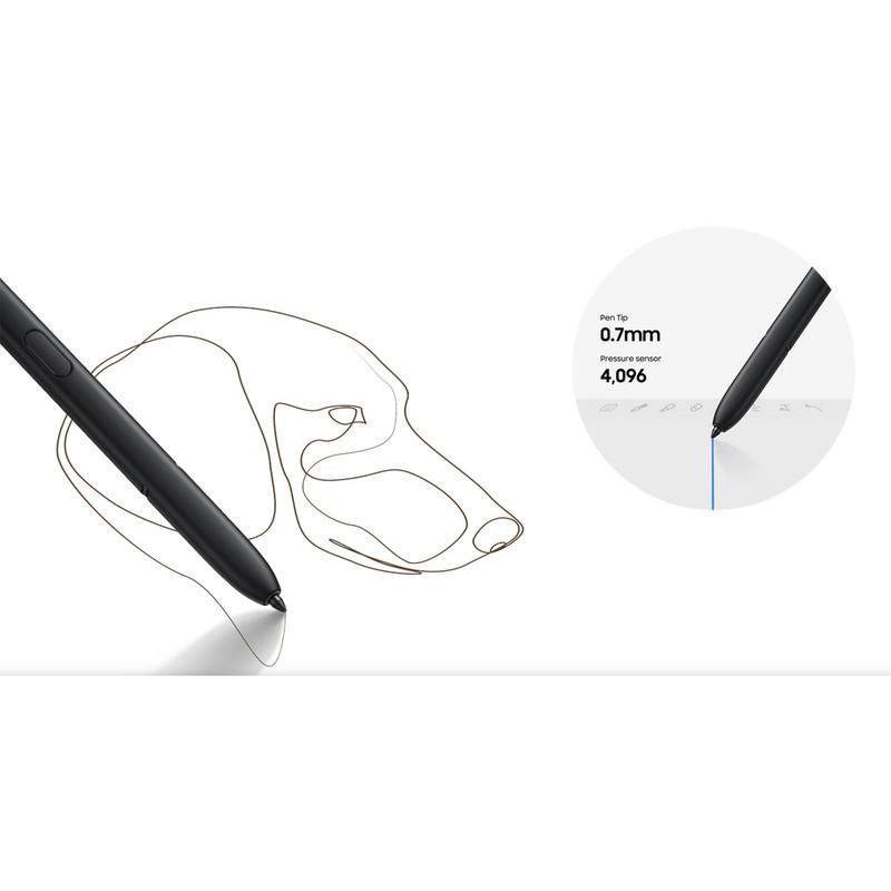 قلم لمسی سامسونگ مدل S pen EJPS918 مناسب برای گوشی موبایل سامسونگ Galaxy S23 Ultra