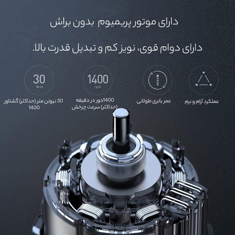 دریل پیچ گوشتی شارژی شیائومی مدل MJWSZNJYDZ001QW