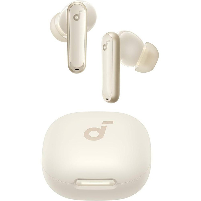 هدفون بلوتوثی انکر مدل Soundcore P40i با نویز کنسلینگ فعال (ANC)، نویز کنسلینگ (ENC)، درگاه شارژ USB Type-C، دارای 6 میکروفون داخلی با بهرهگیری از هوش مصنوعی، پشتیبانی از فرمان لمسی، مقاوم در برابر آب