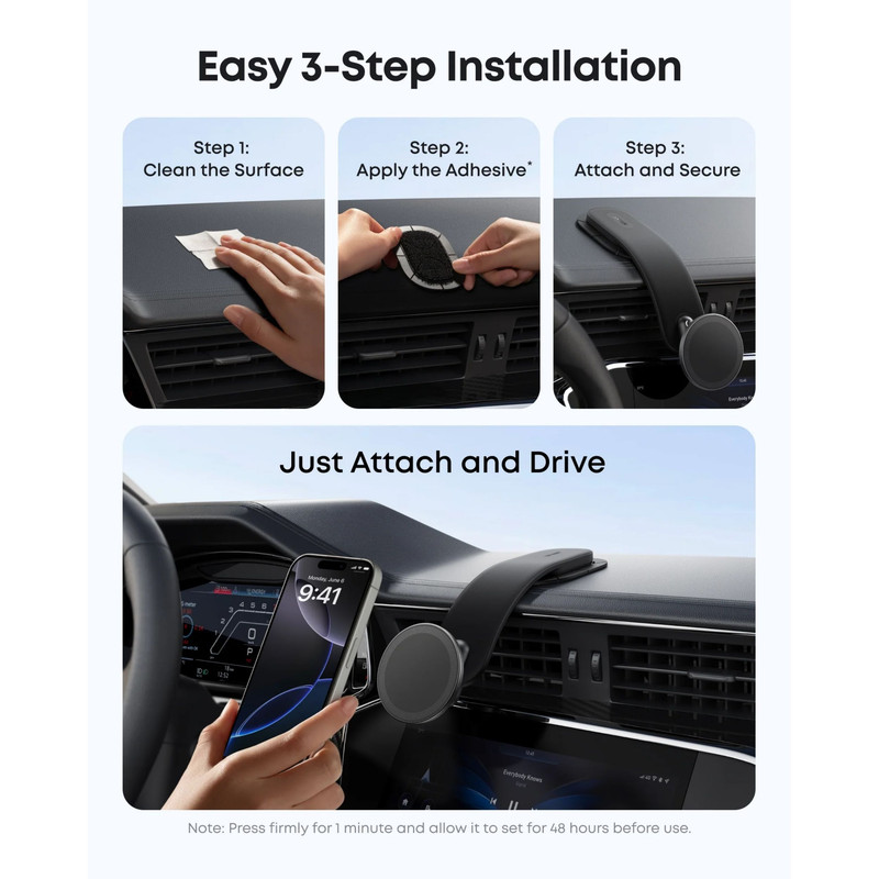 پایه نگهدارنده گوشی موبایل انکر مدل A9110 با قابلیت تنظیم زاویه و امکان چرخش 360 درجه