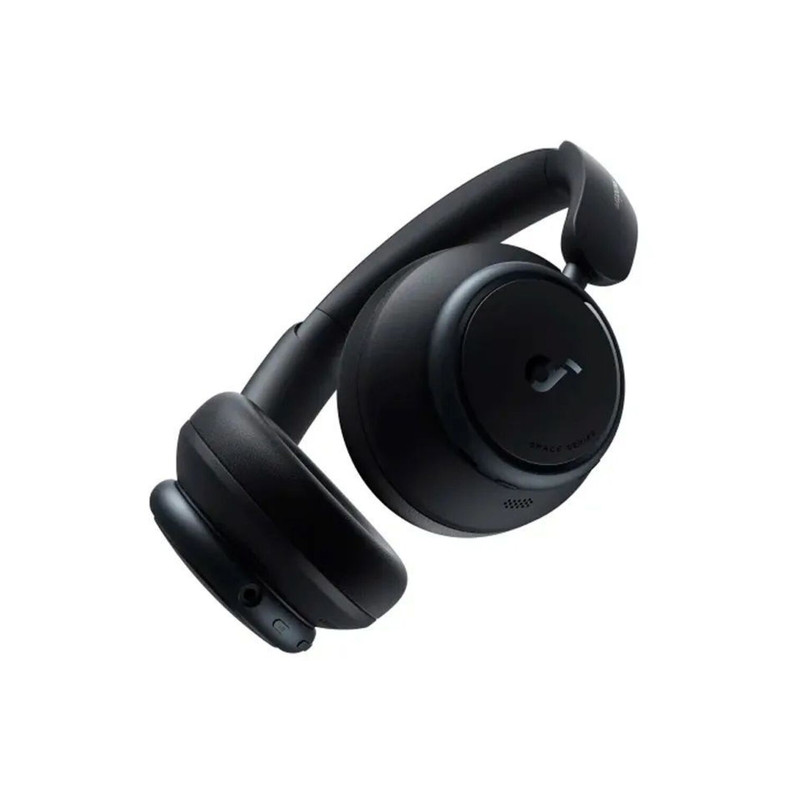 هدفون بلوتوثی برند انکر مدل Soundcore Space Q45 A3040 با نویز کنسلینگ فعال (ANC)، درگاه شارژ USB Type-C، پشتیبانی از شارژ سریع، دارای فناوری نویز کنسلینگ هوشمند سهحالته، مقاوم در برابر رطوبت و عرق