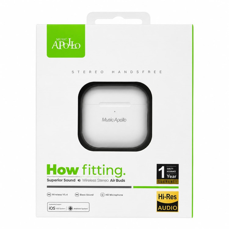 هدفون موزیک آپولو مدل AP-EARBUDS 800