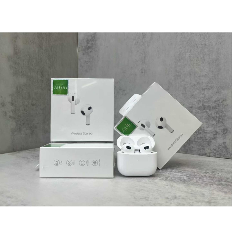 هدفون بلوتوثی موزیک آپولو مدل TWS-EARBUDS C03 40