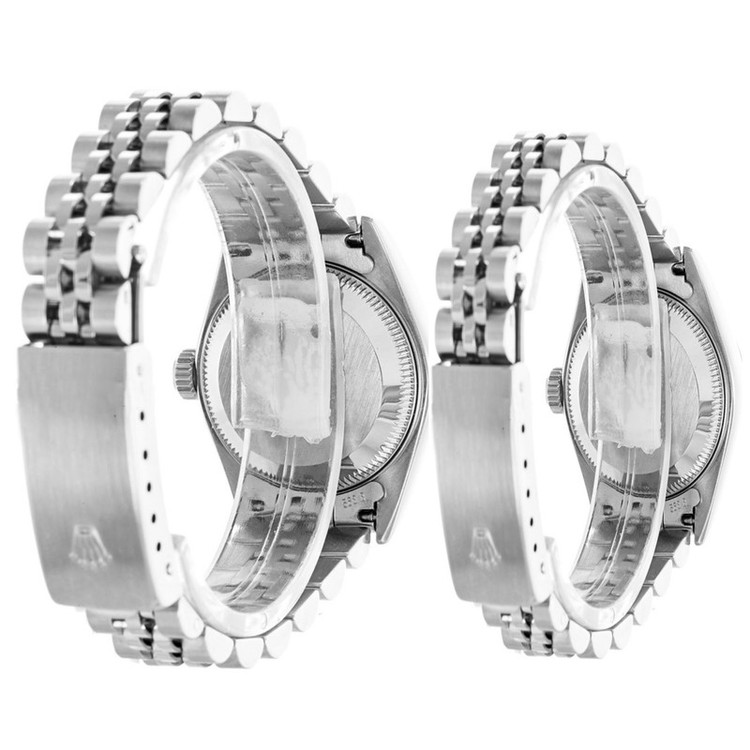ست ساعت مچی عقربه ای زنانه و مردانه مدل datejust