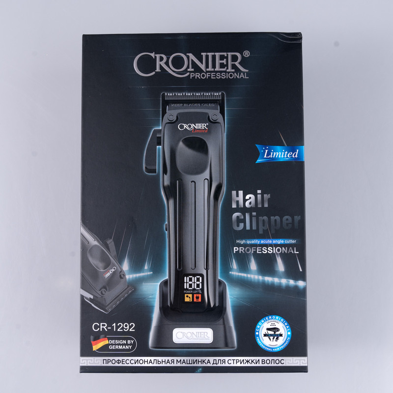 ماشین اصلاح موی سر و صورت شارژی کرونیر مدل CR-1292