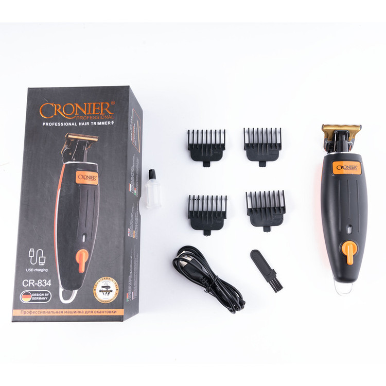 ماشین اصلاح موی سر و صورت شارژی کرونیر مدل CR-834