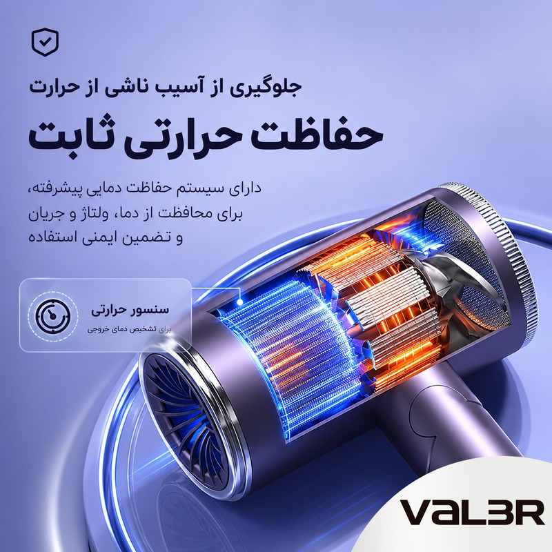 سشوار حرفهای 2400 وات والر مدل 9066
