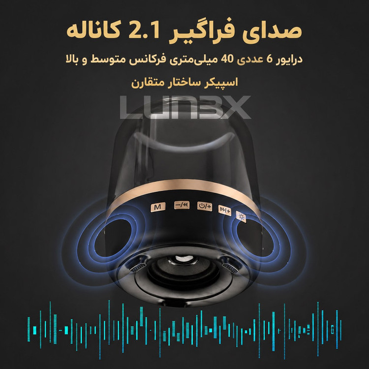 اسپیکر قابل حمل مدل LX2500