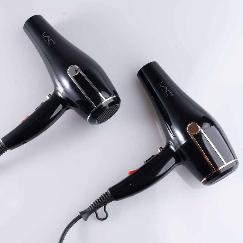 سشوار حرفهای 2200 وات لایچی مدل L-9050، موتور AC، وزن 990 گرم، المنت فلز، دارای سری متمرکزکننده باریک با ویژگی صافکنندگی، با قابلیت باد سرد