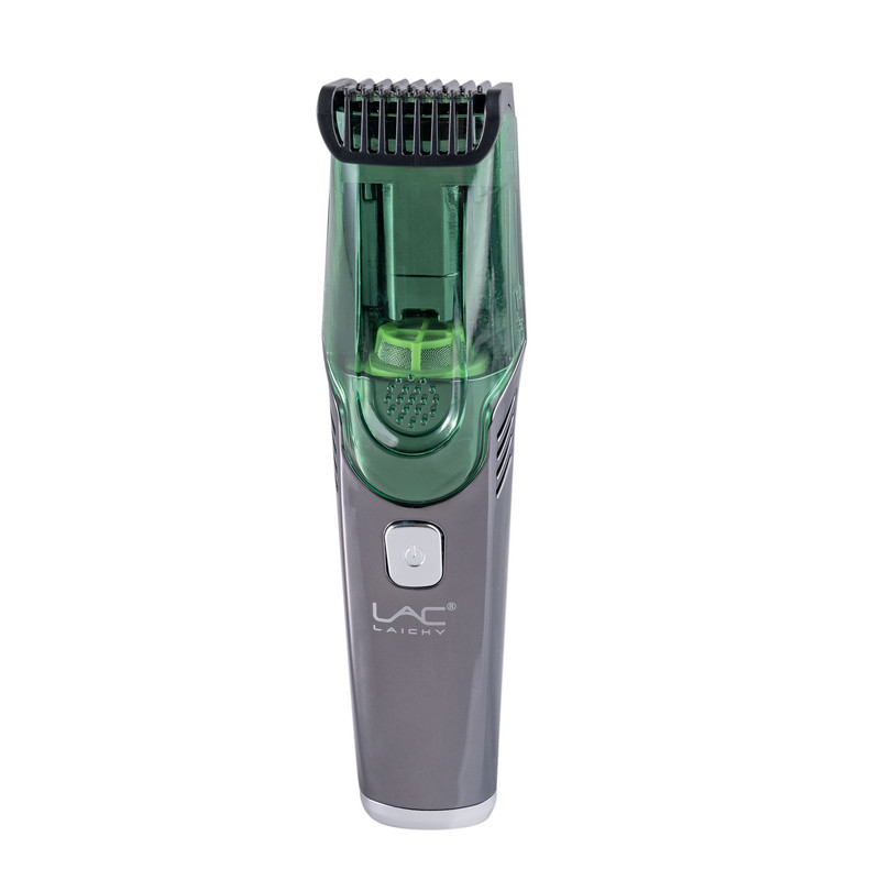ماشین اصلاح موی صورت شارژی لاک لایچی مدل L-9892 با سیستم وکیوم جمعآوری مو، دو سرعت قابل تنظیم، تیغه استیل ضد زنگ، ضد آب با استاندارد IPX6، شانه قابل تنظیم 1 تا 20 میلیمتر، باتری 1400 میلیآمپر ساعت با شارژ USB و قفل سفری