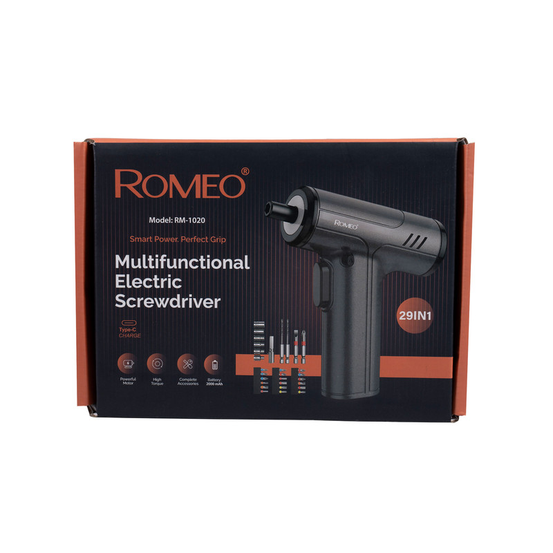 پیچ گوشتی شارژی 4.2 ولت رومئو مدل Rm-1020