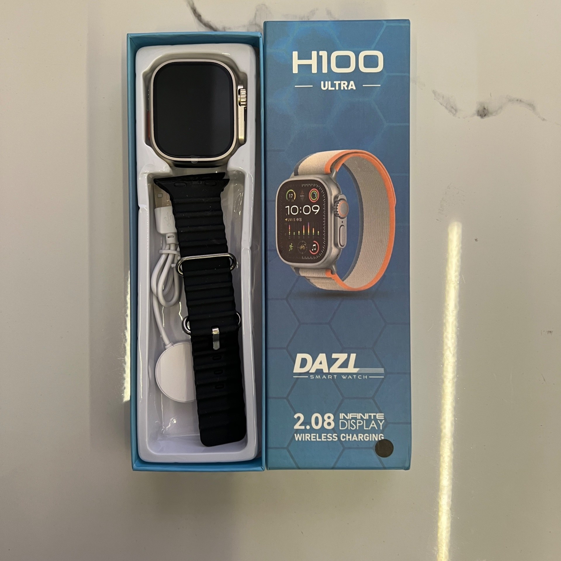 ساعت هوشمند H100با یک بند