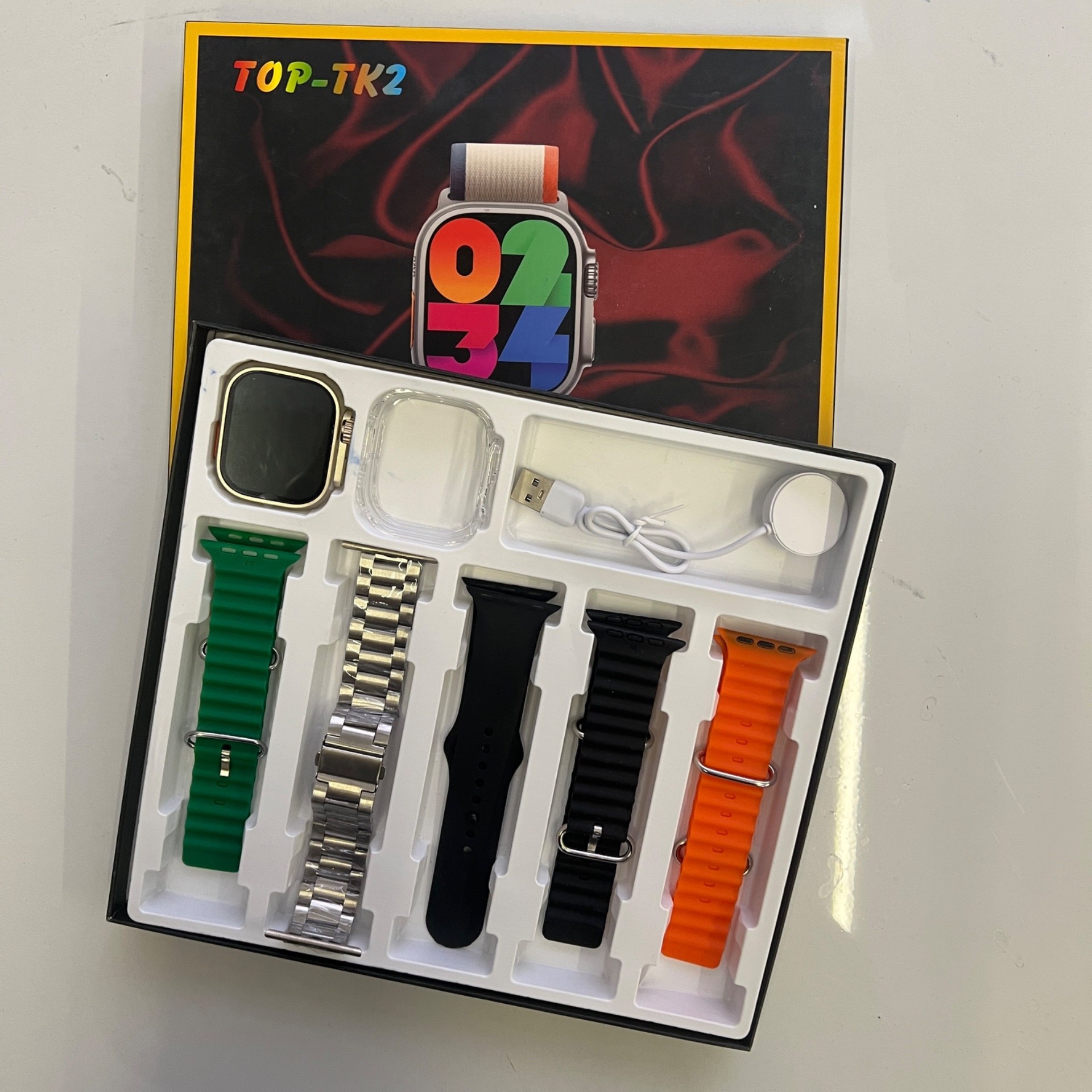 ساعت هوشمند TOP-TK2 با 5 بند اضافه