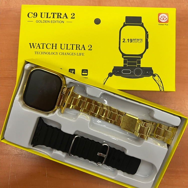 ساعت هوشمند C9 ULTRA3 (2+1) با 2 بند اضافه