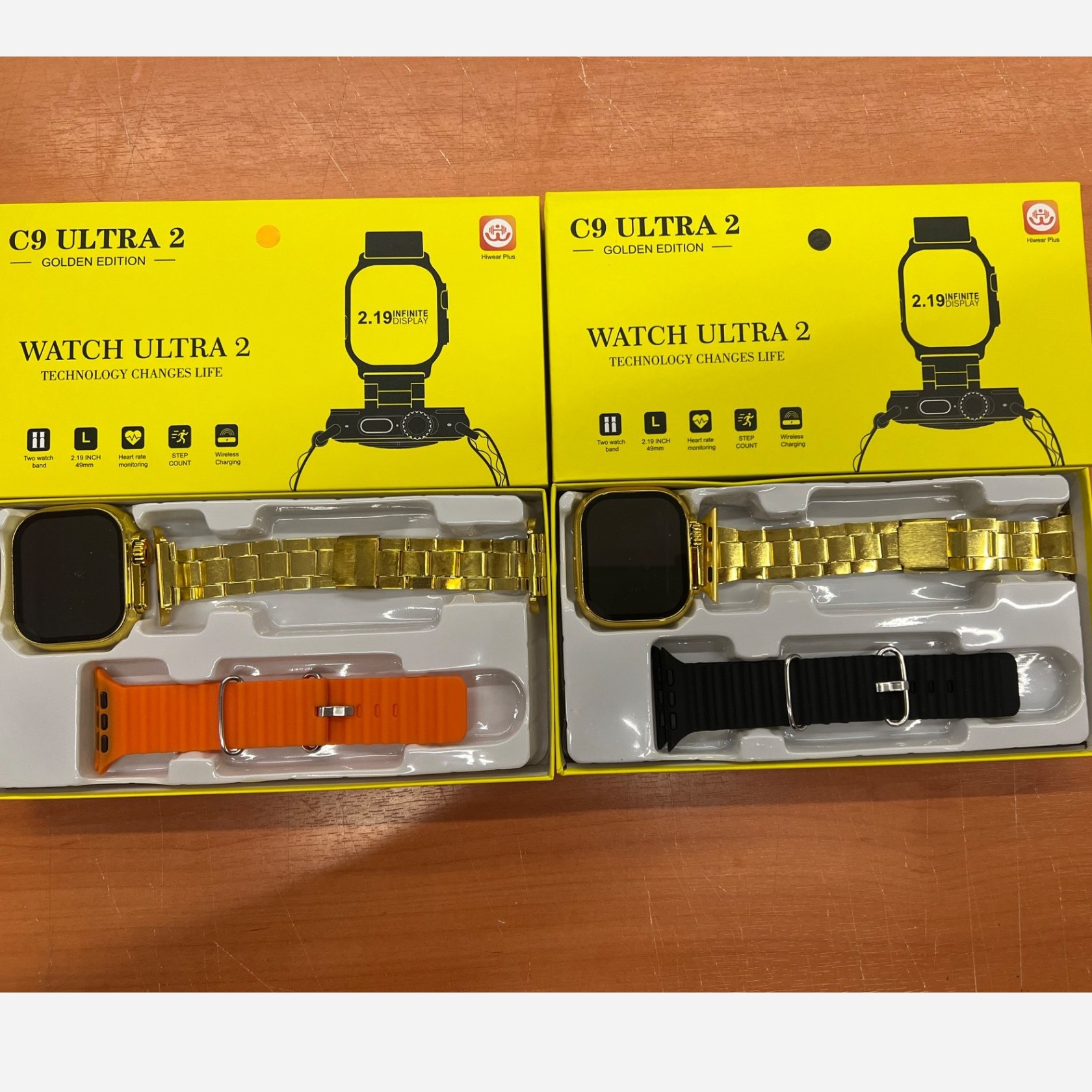 ساعت هوشمند C9 ULTRA3 (2+1) با 2 بند اضافه