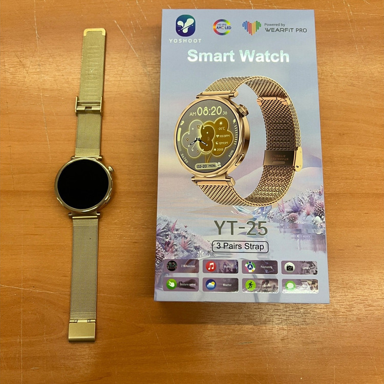 ساعت هوشمند YT-25با 3بند اضافه