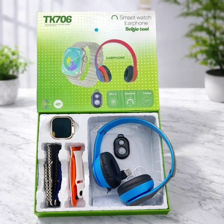 ساعت هوشمند TK706با 5 بند اضافه