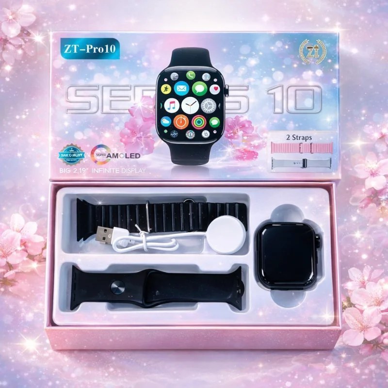 ساعت هوشمند ZT pro10 با 2بند اضافه