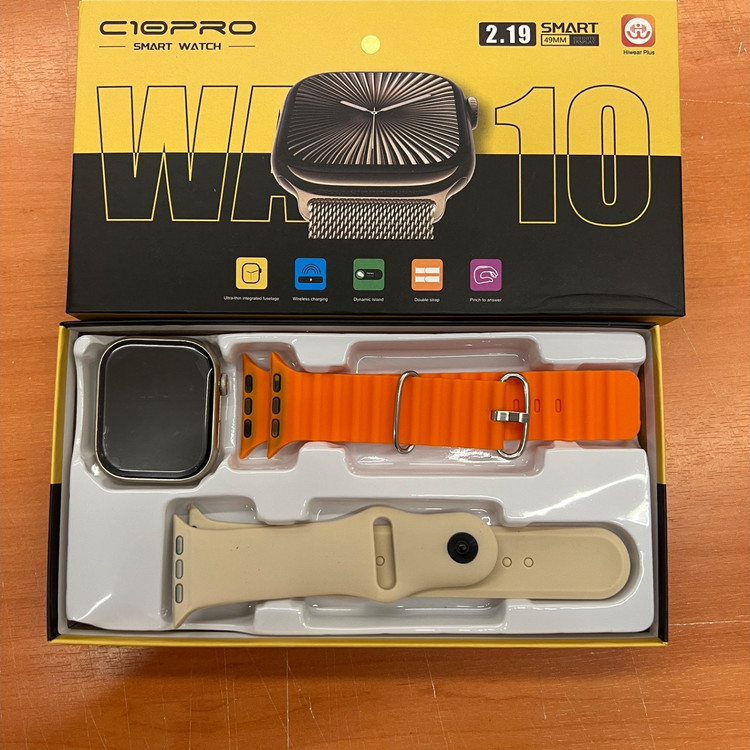 ساعت هوشمندC10 pro با 2 بند اضافه