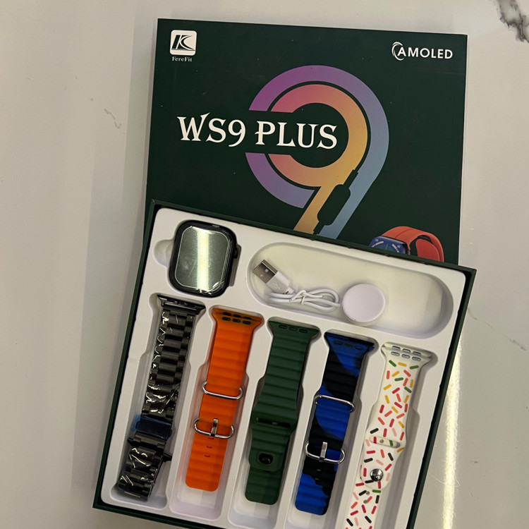ساعت هوشمند با بند فلزی WS9 PLUS