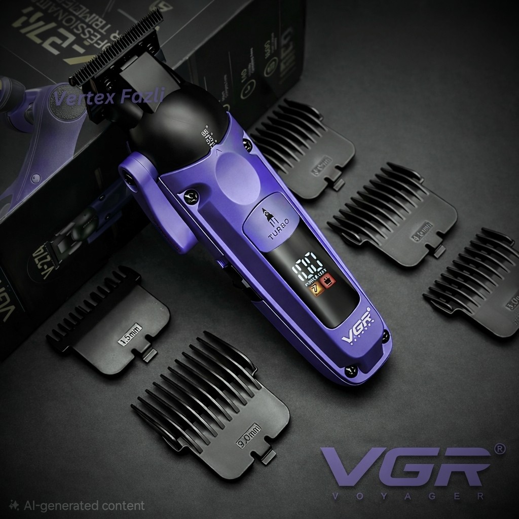 ماشین اصلاح صفر زن و ریش تراش خطزن سوپر پروفشنال VGR