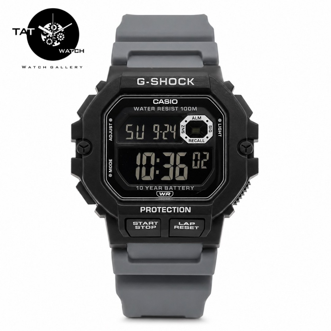 ساعت مردانه کاسیو دیجیتالی با جعبه در رنگبندی باگارانتی ساعت مچی Casio