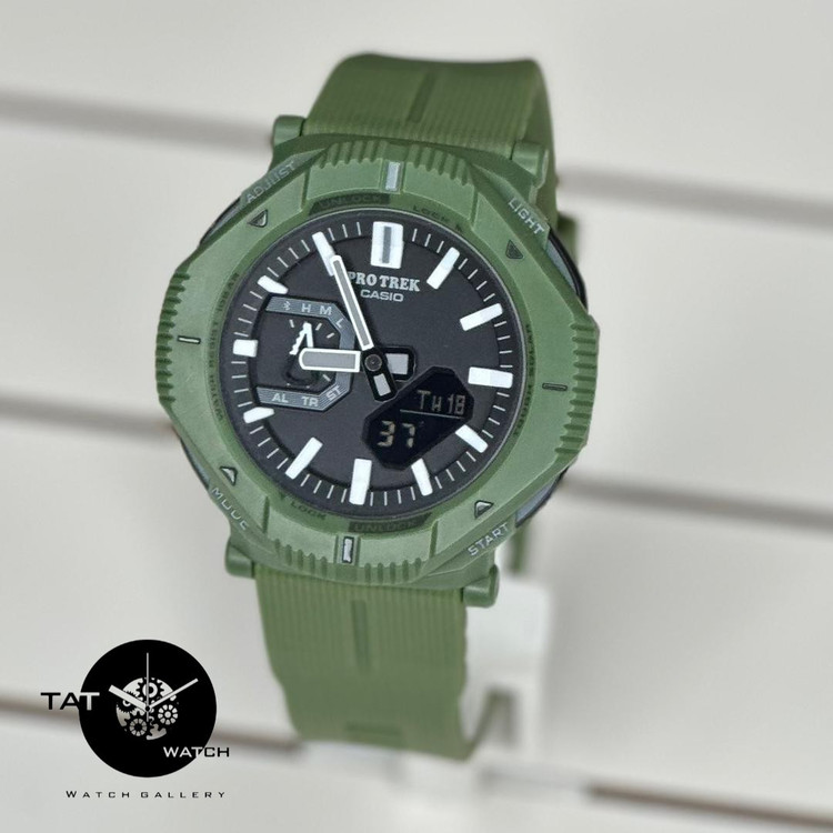 ساعت کاسیو مردانه پروترکPRGB001 با جعبه موتور ژاپن یکسال گارانتی رنگبندی casio ساعت مچی