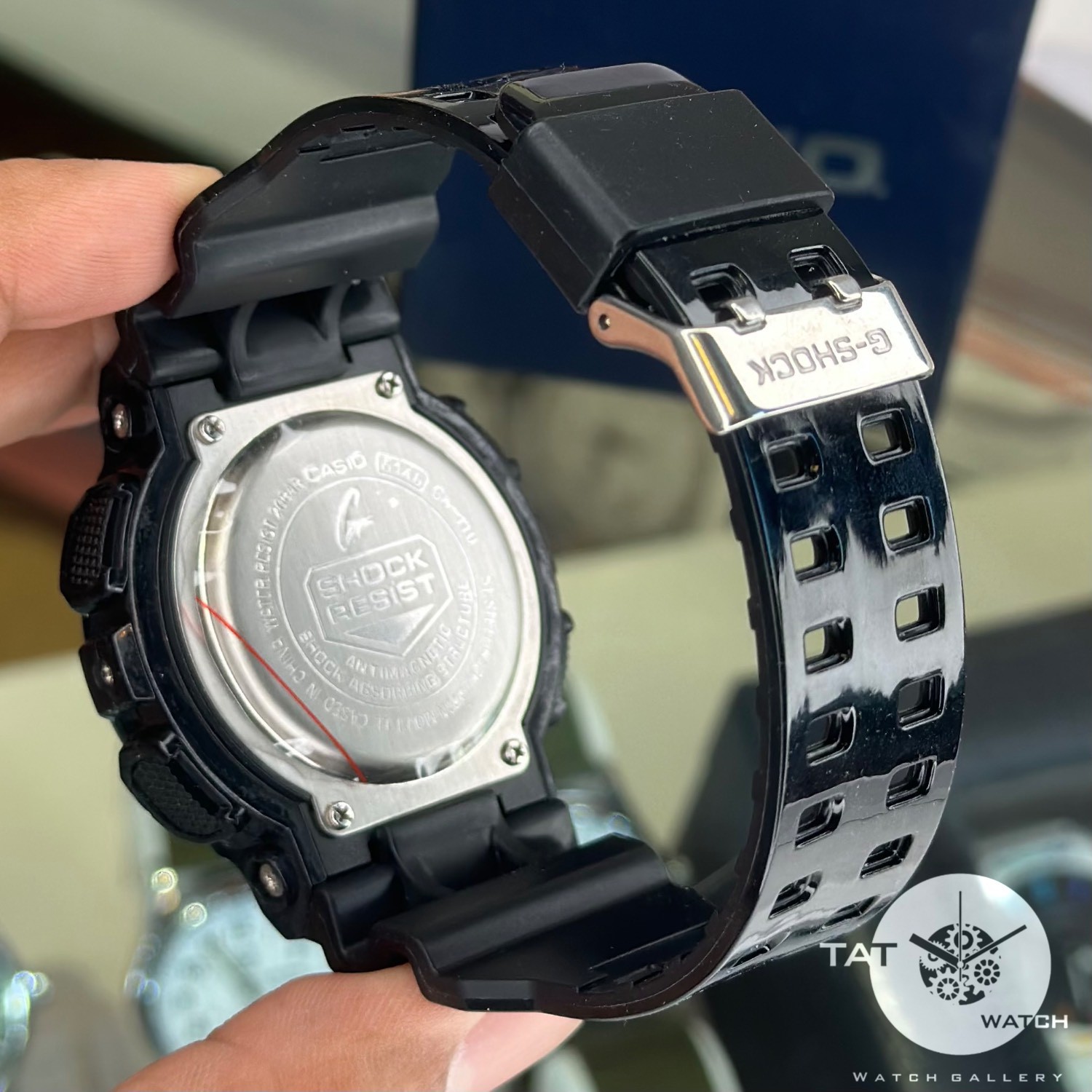 ساعت مردانه جی شاک Ga120 موتور ژاپن دارای گارانتی باجعبه اصلی کاسیو ساعت مچی G-Shock