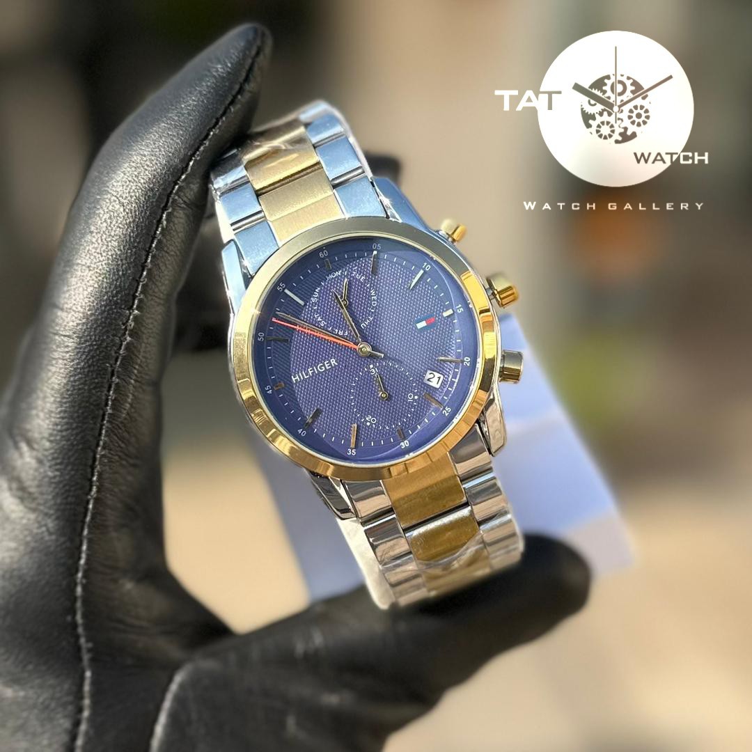 ساعت مچی مردانه تامی سه موتور فعال با یکسال گارانتی جعبه ارسال رایگان Tommy