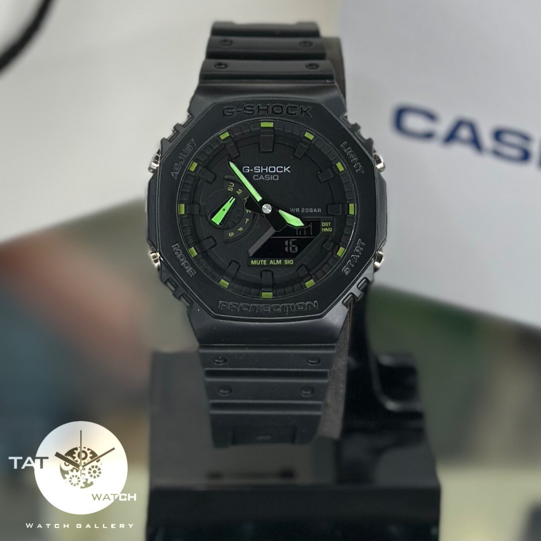 ساعت مردانه زنانه جی شاک Ga2100 موتور ژاپن یکسال گارانتی جعبه ارسال رایگان G-Shock کاسیو ساعت مچی