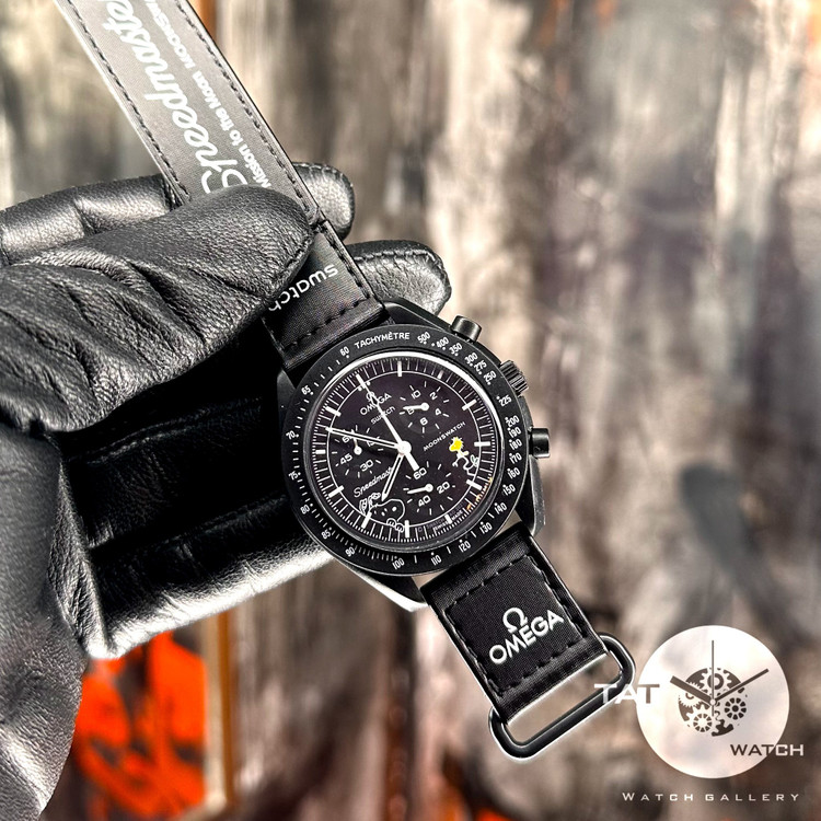 ساعت مردانه زنانه امگا سواچ رنگبندی کامل سه موتور فعال با یکسال گارانتی و جعبه و ارسال رایگان omega swatch ساعت مچی