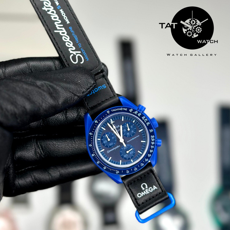 ساعت مردانه زنانه امگا سواچ رنگبندی کامل سه موتور فعال با یکسال گارانتی و جعبه و ارسال رایگان omega swatch ساعت مچی
