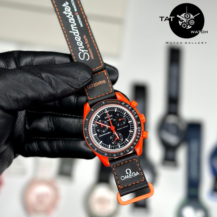 ساعت مردانه زنانه امگا سواچ رنگبندی کامل سه موتور فعال با یکسال گارانتی و جعبه و ارسال رایگان omega swatch ساعت مچی