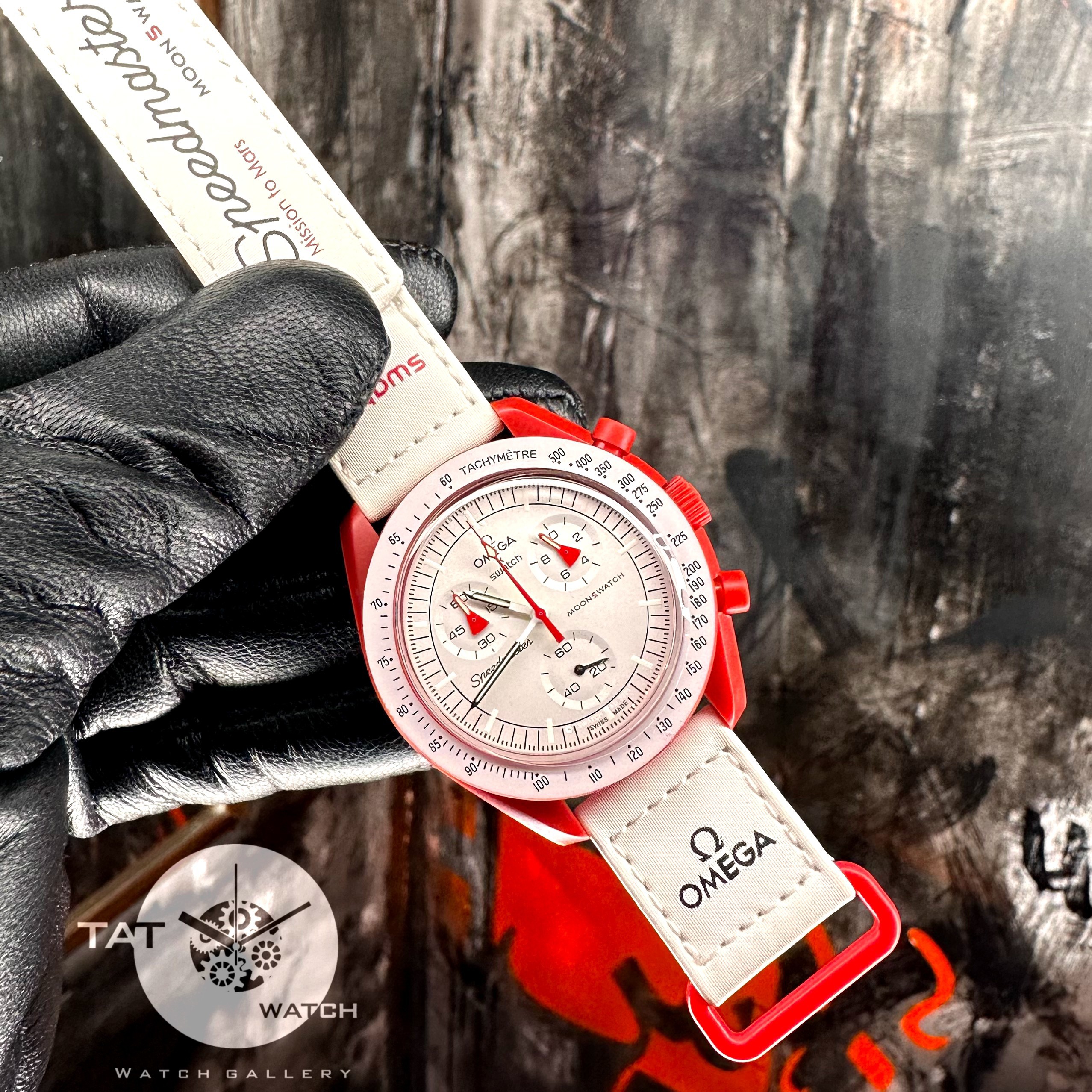 ساعت مردانه زنانه امگا سواچ رنگبندی کامل سه موتور فعال با یکسال گارانتی و جعبه و ارسال رایگان omega swatch ساعت مچی