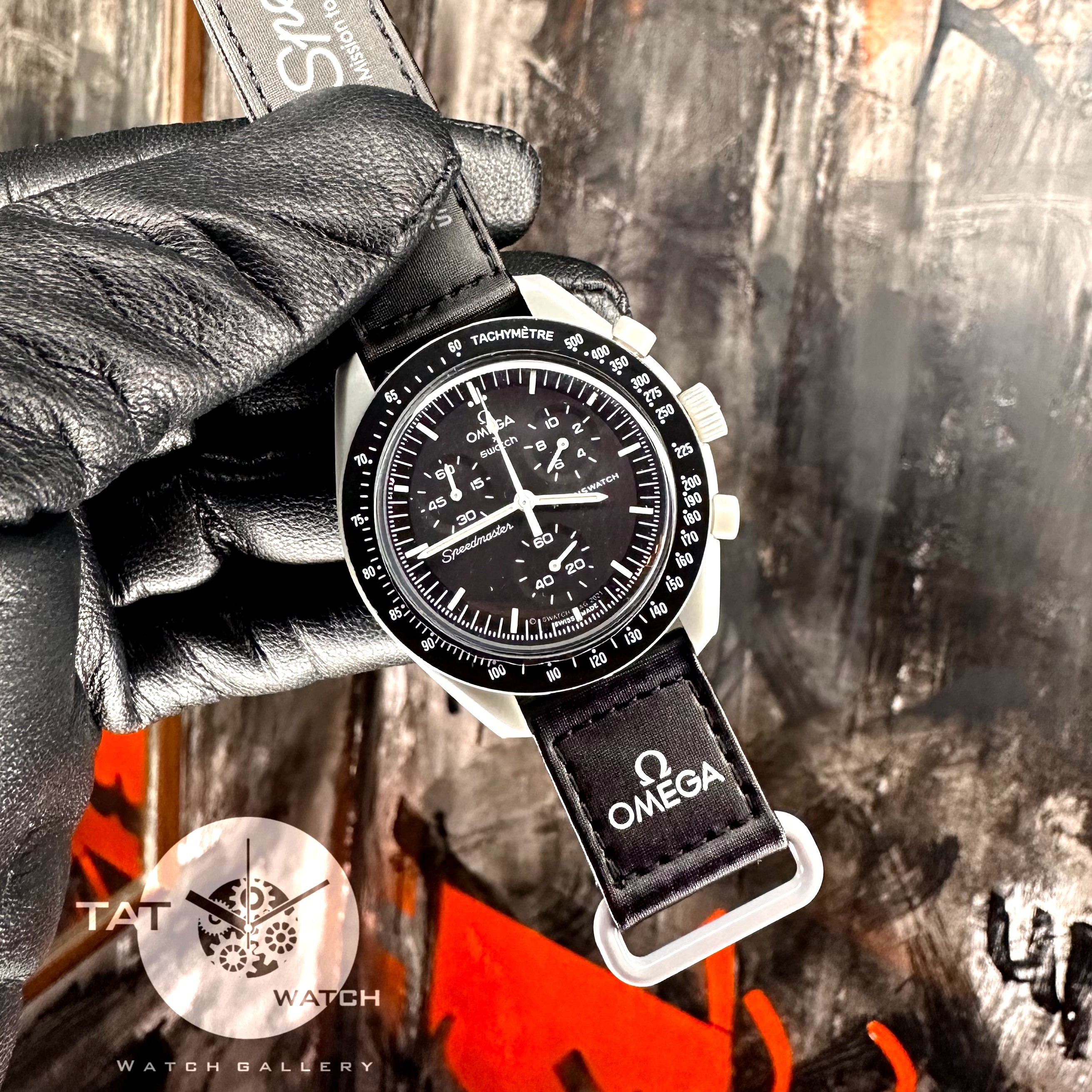 ساعت مردانه زنانه امگا سواچ رنگبندی کامل سه موتور فعال با یکسال گارانتی و جعبه و ارسال رایگان omega swatch ساعت مچی