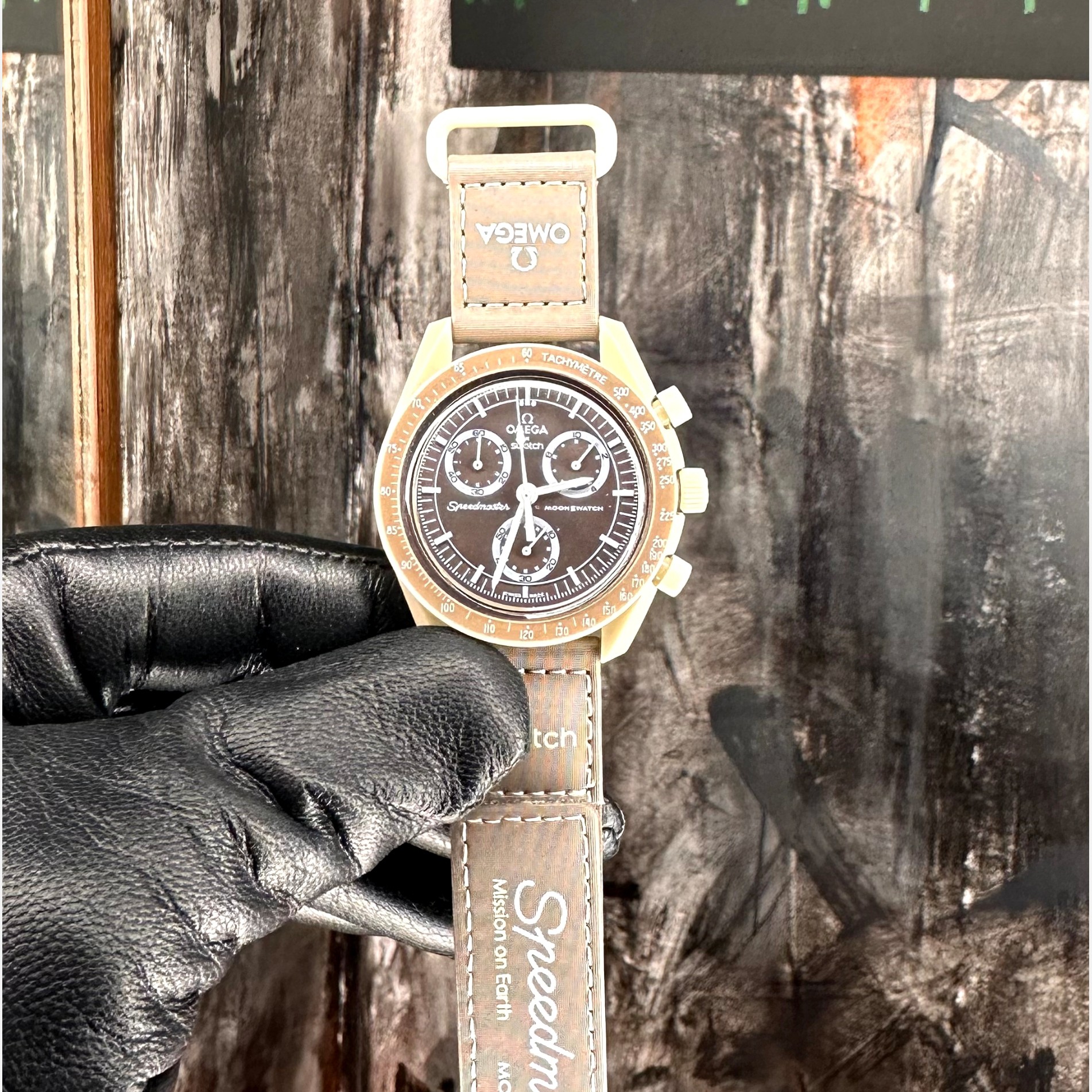 ساعت مردانه زنانه امگا سواچ رنگبندی کامل سه موتور فعال با یکسال گارانتی و جعبه و ارسال رایگان omega swatch ساعت مچی