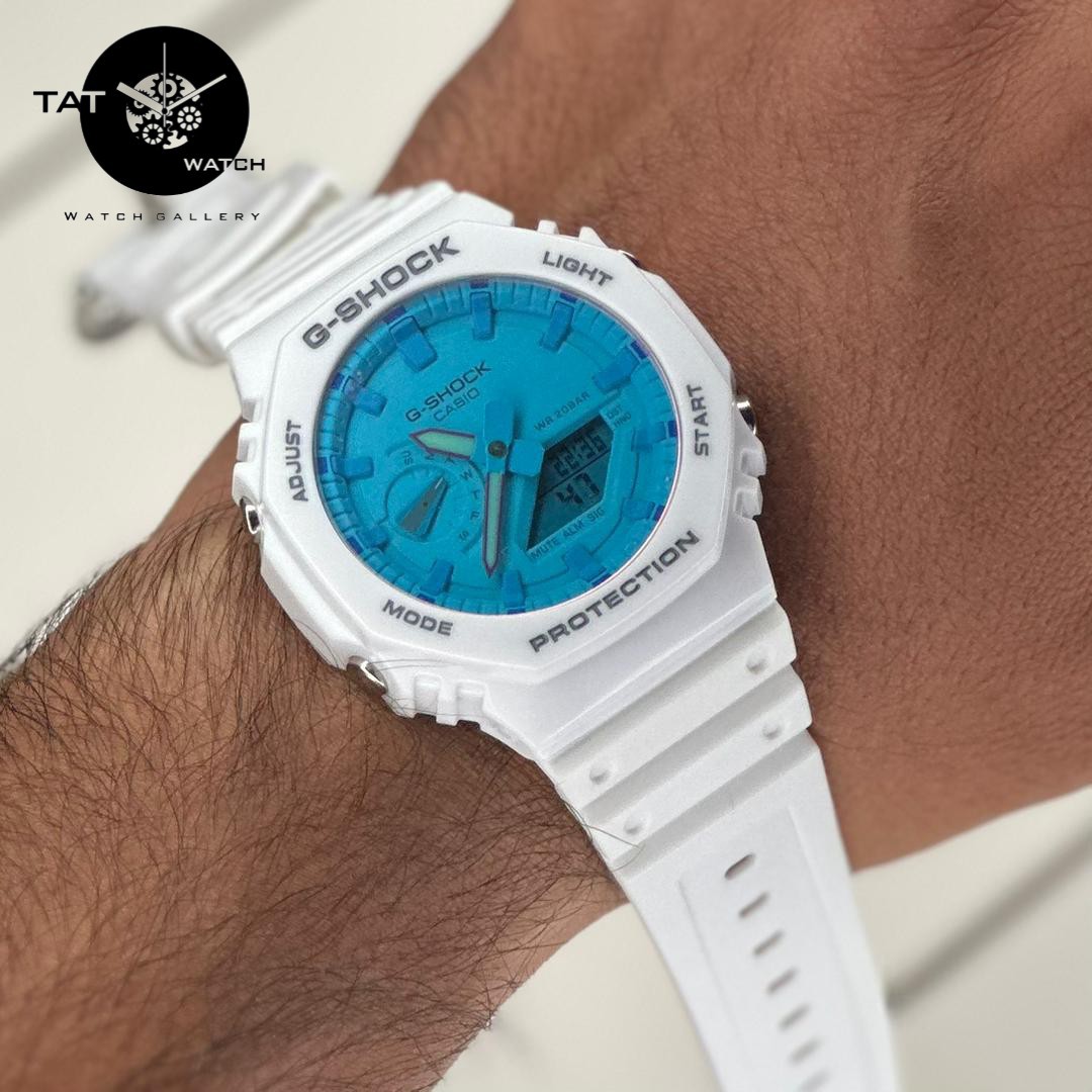 ساعت مردانه زنانه جی شاک Ga2100 یکسال گارانتی جعبه ارسال رایگان رنگبندی ساعت مچی G-Shock